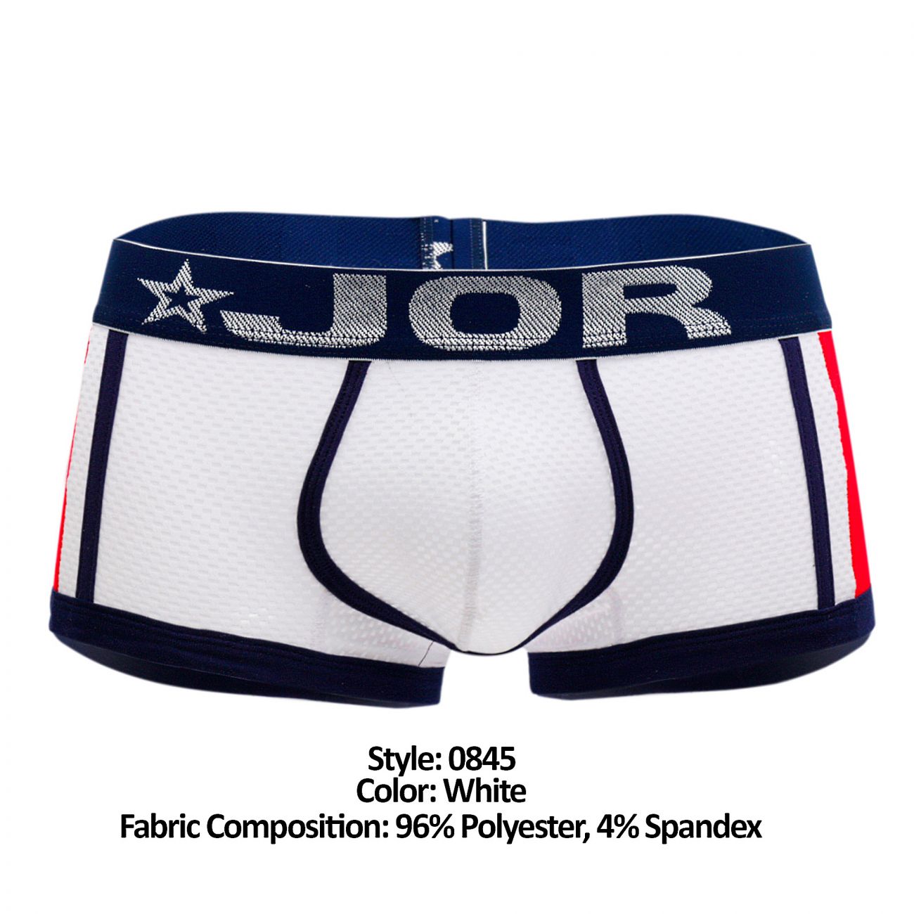 JOR 0845 Tokio Boxer Briefs Color White - DealByEthan.gay loves JOR