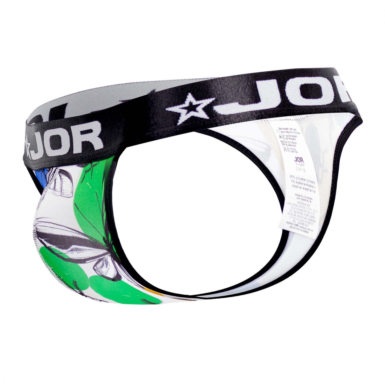 JOR 1243 Beetle Thongs Color Printed - DealByEthan.gay loves JOR