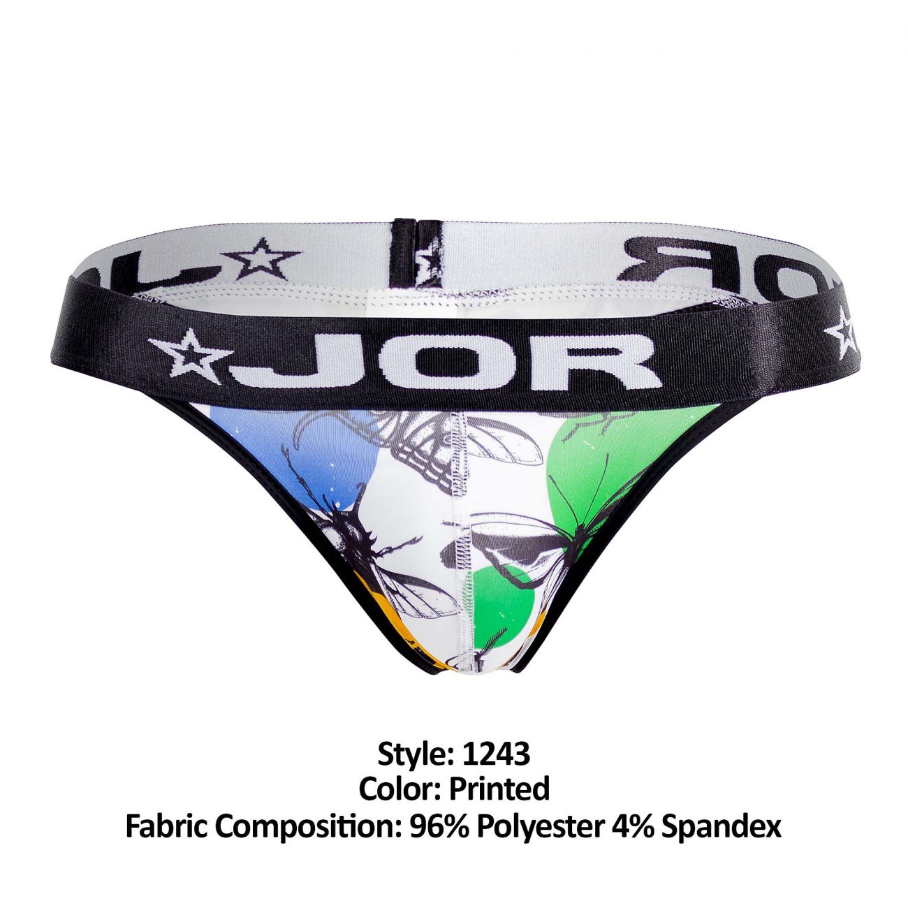 JOR 1243 Beetle Thongs Color Printed - DealByEthan.gay loves JOR