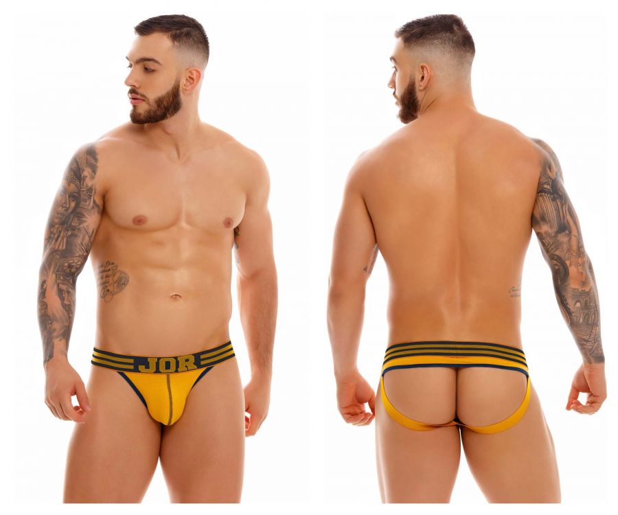 JOR 1372 College Jockstrap Color Mustard - DealByEthan.gay loves JOR