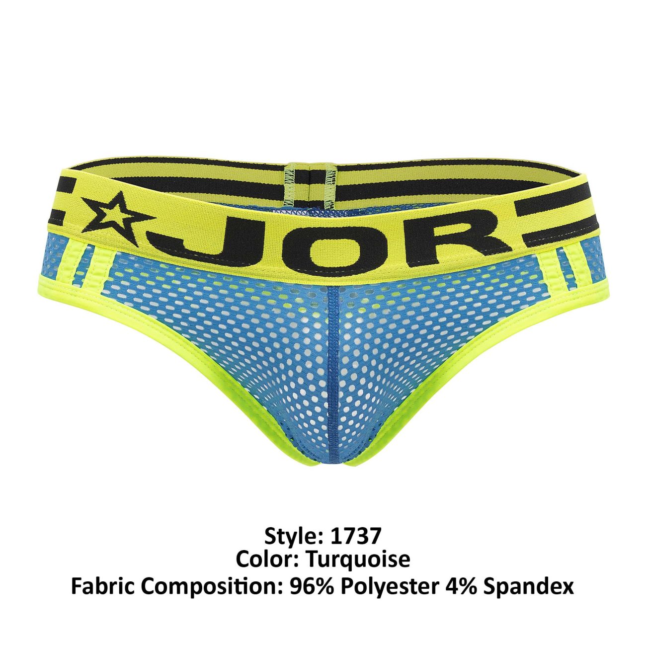 JOR 1737 Speed G-String Color Turquoise - DealByEthan.gay loves JOR