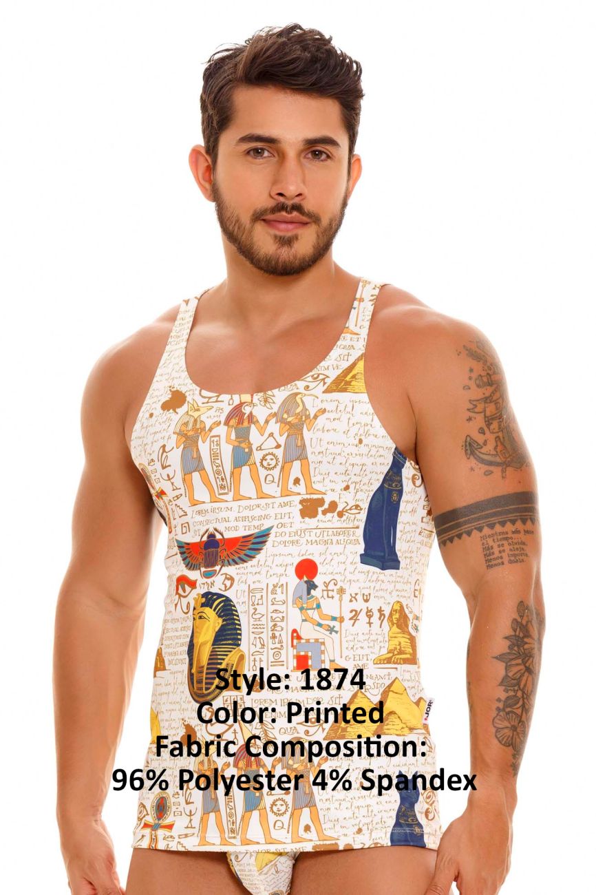 JOR 1874 Osiris Tank Top  Color Printed - DealByEthan.gay loves JOR