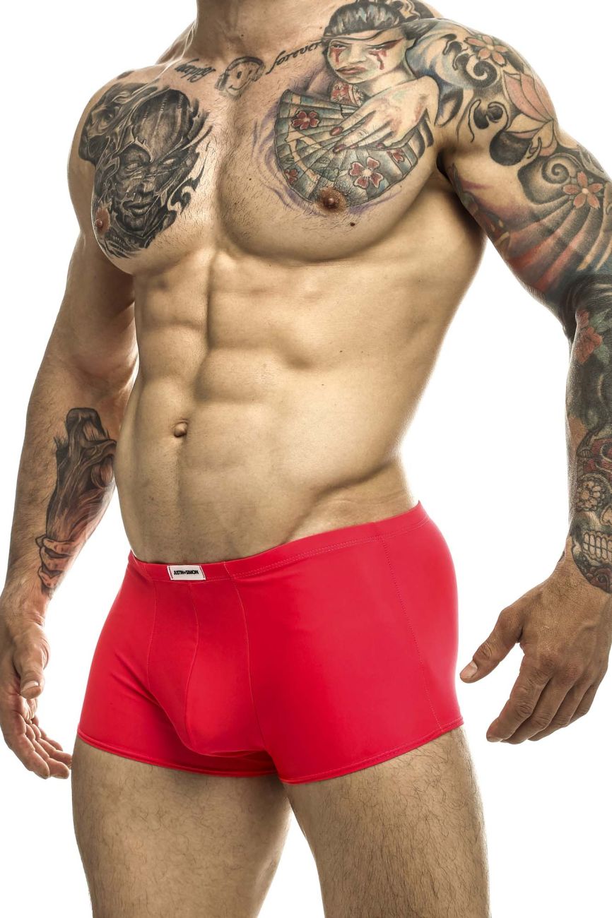 JUSTIN+SIMON XSJ08 Classic Trunks Color Coral - DealByEthan.gay loves JUSTIN+SIMON