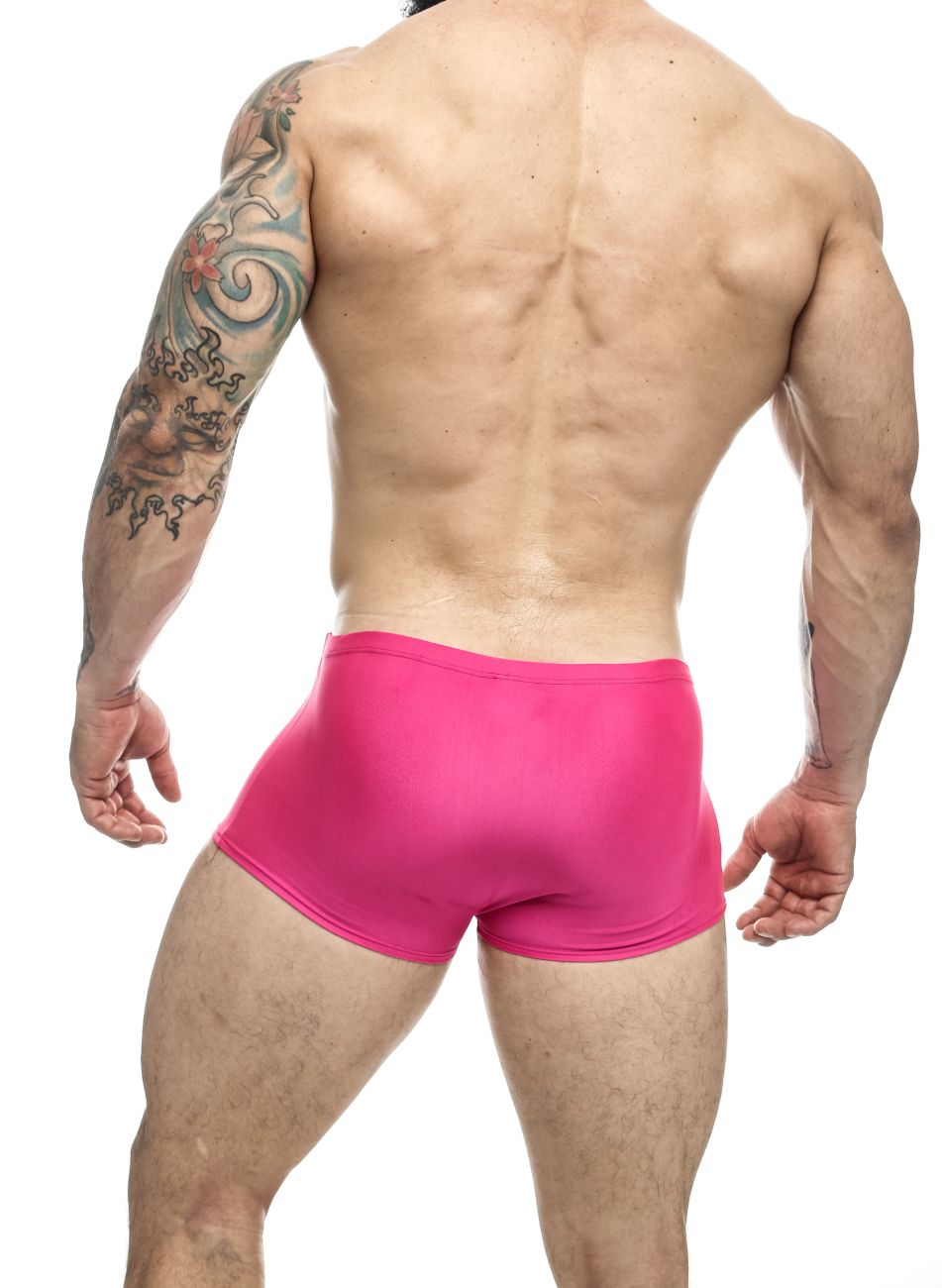JUSTIN+SIMON XSJ08 Classic Trunks Color Hot Pink - DealByEthan.gay loves JUSTIN+SIMON
