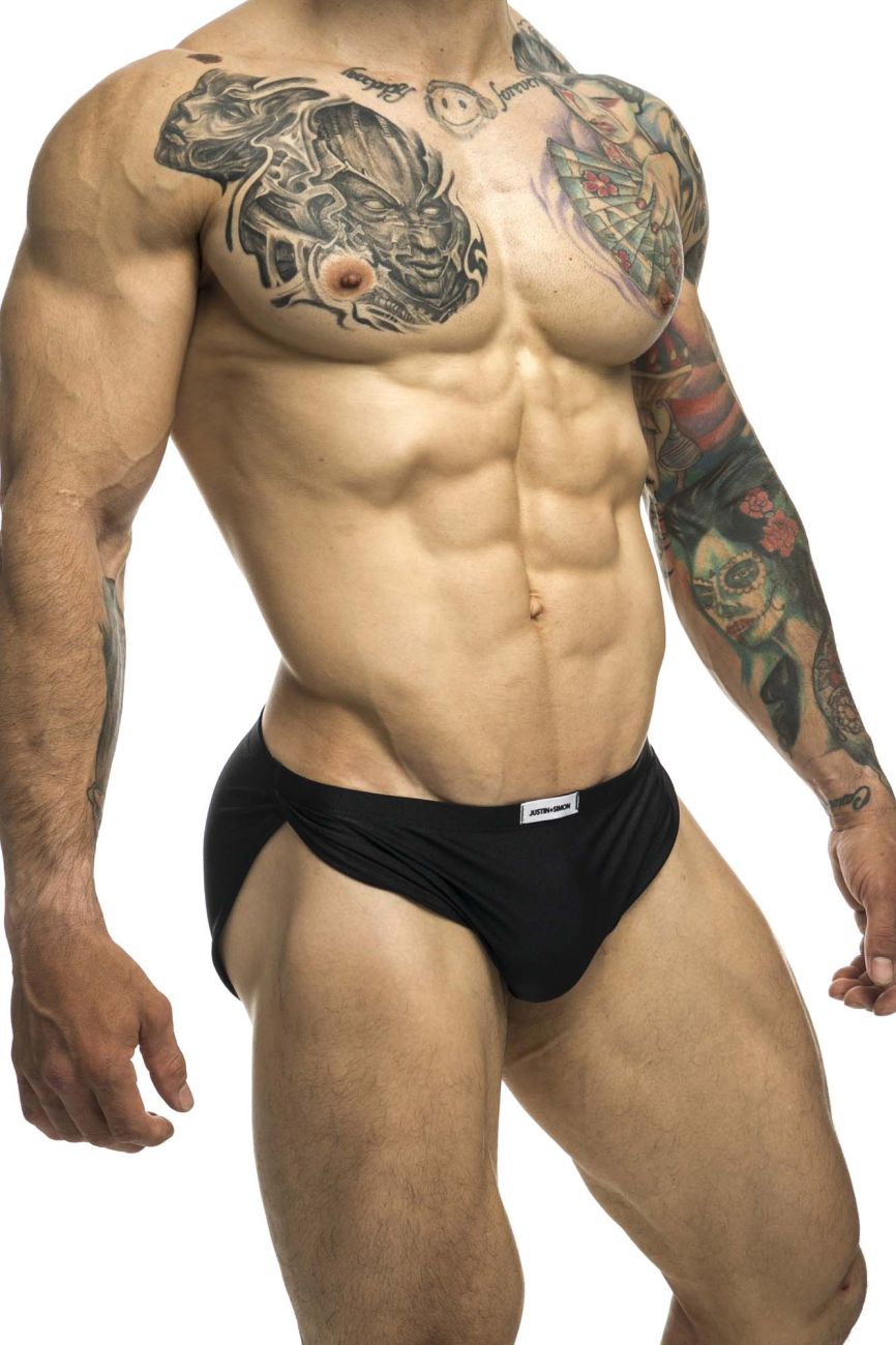 JUSTIN+SIMON XSJ09 Running Shorts Color Black - DealByEthan.gay loves JUSTIN+SIMON