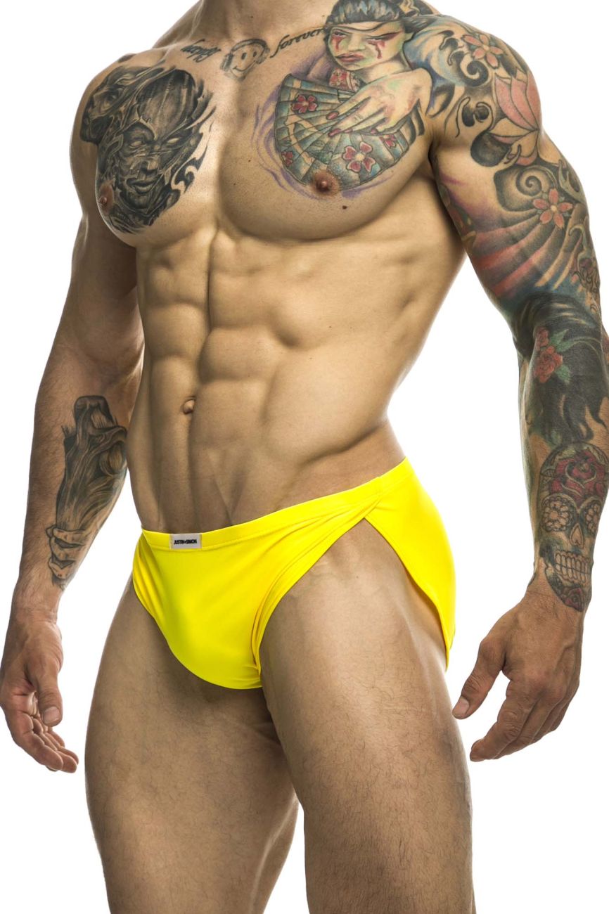 JUSTIN+SIMON XSJ09 Running Shorts Color Yellow - DealByEthan.gay loves JUSTIN+SIMON