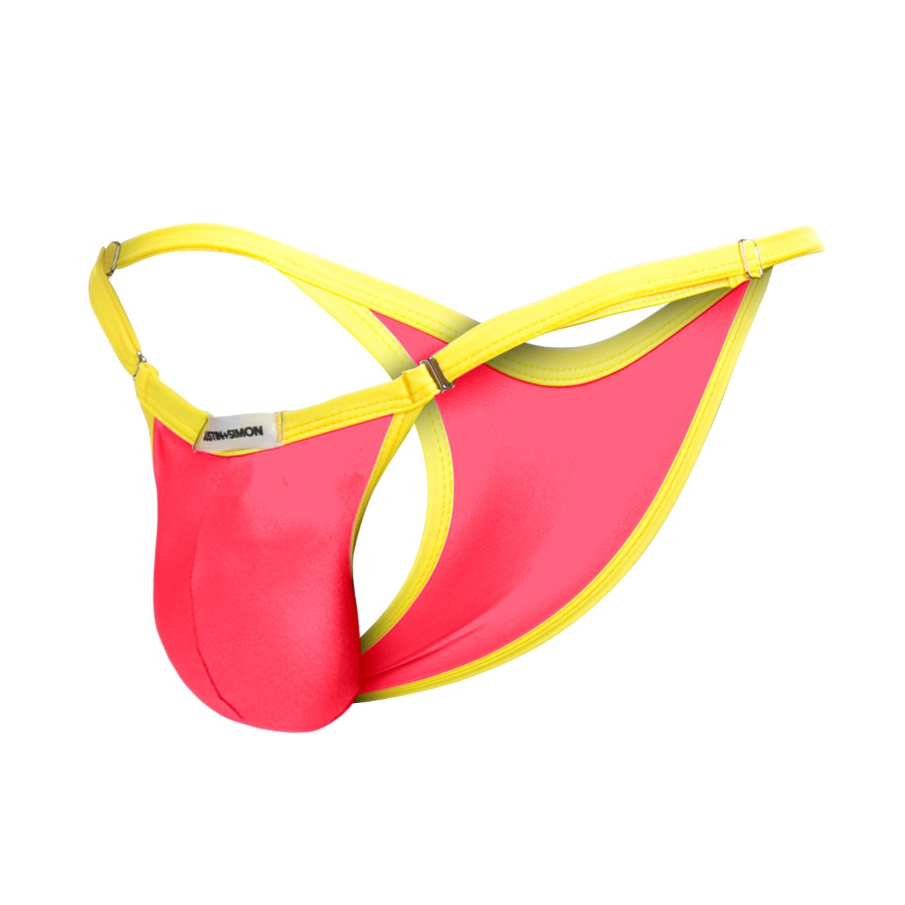 JUSTIN+SIMON XSJ12 Bikini One Color Coral - DealByEthan.gay loves JUSTIN+SIMON