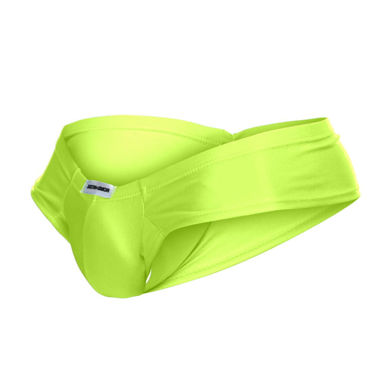JUSTIN+SIMON XSJ22 Cheek Briefs Color Neon Green - DealByEthan.gay loves JUSTIN+SIMON