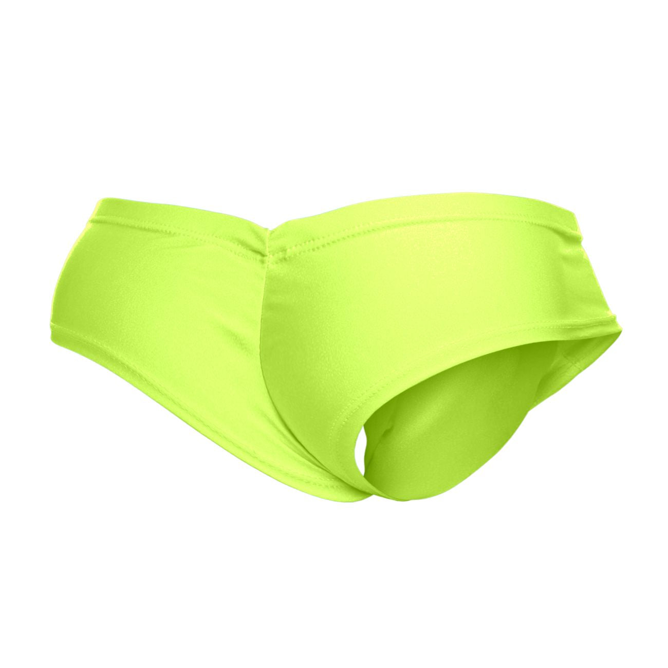 JUSTIN+SIMON XSJ22 Cheek Briefs Color Neon Green - DealByEthan.gay loves JUSTIN+SIMON