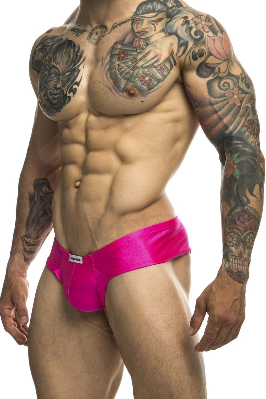 JUSTIN+SIMON XSJ22 Cheek Briefs Color Pink - DealByEthan.gay loves JUSTIN+SIMON