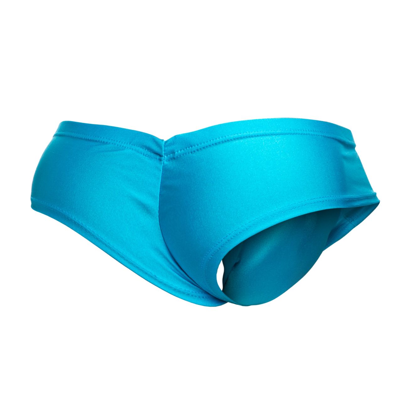 JUSTIN+SIMON XSJ22 Cheek Briefs Color Turquoise - DealByEthan.gay loves JUSTIN+SIMON