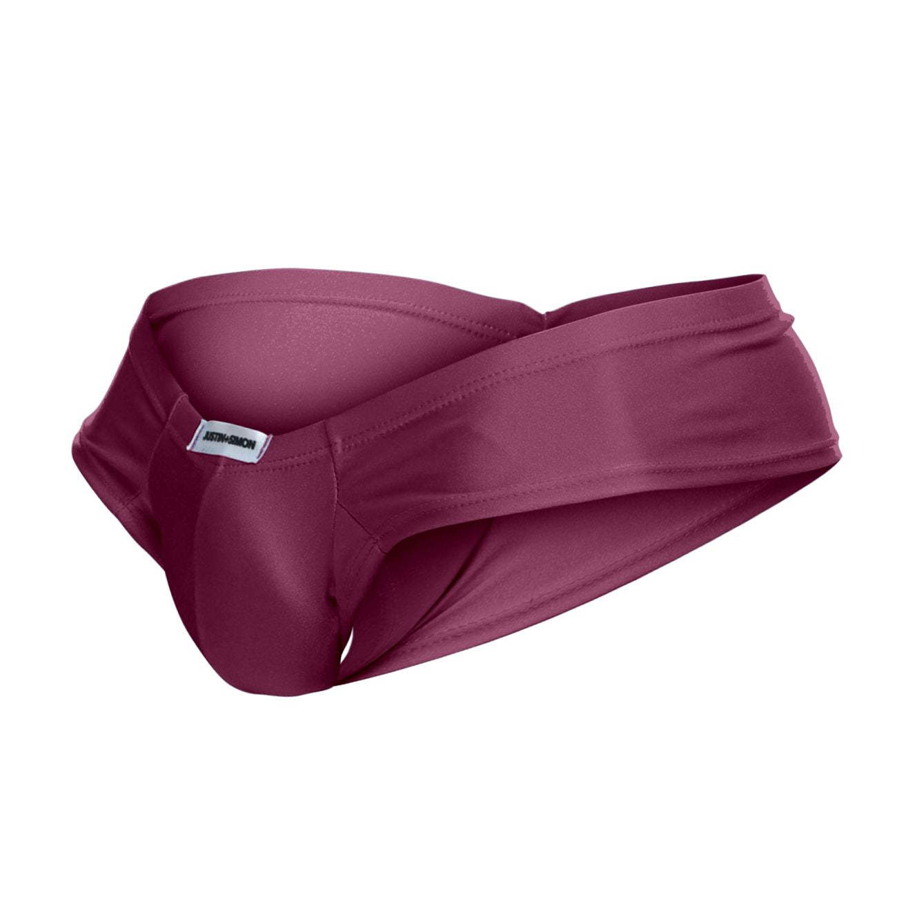JUSTIN+SIMON XSJ22 Cheek Briefs Color Wine - DealByEthan.gay loves JUSTIN+SIMON