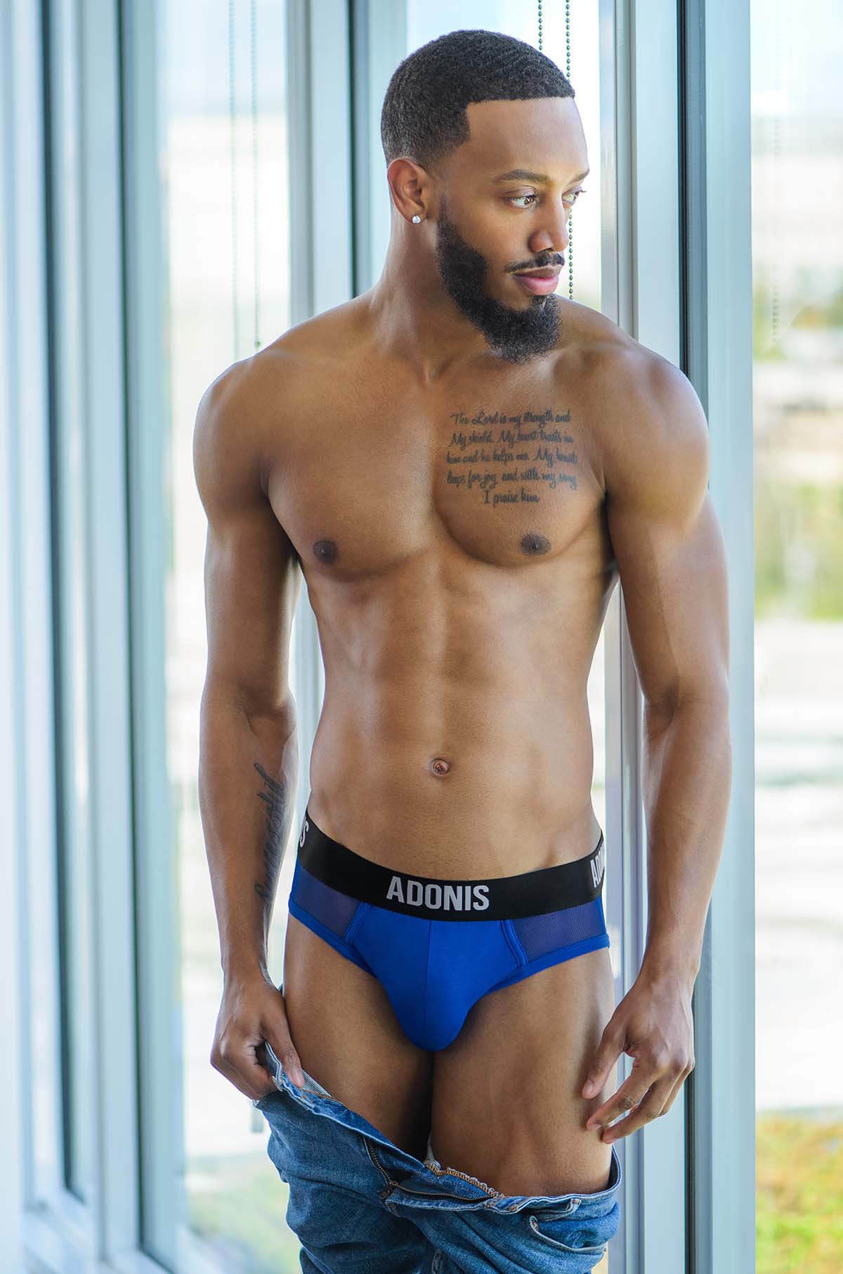 LUXE Royal Blue Brief - DealByEthan.gay loves Adonis by Kyhry