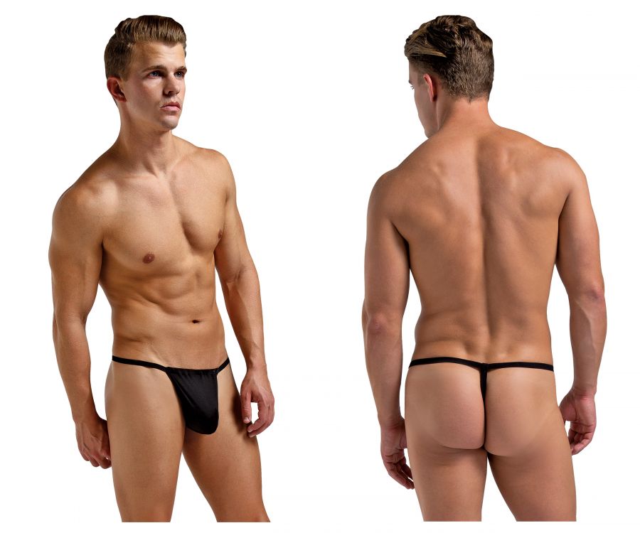 Magic Silk 2706 Silk G-String Color Black - DealByEthan.gay loves Magic Silk