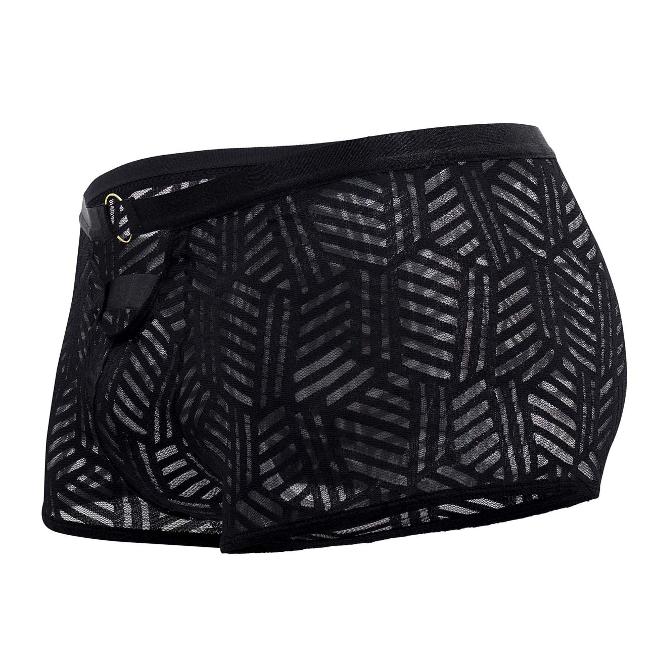 Male Power 125-284 Rude Awakening Cheeky Cutout Short Color Black - DealByEthan.gay loves Male Power