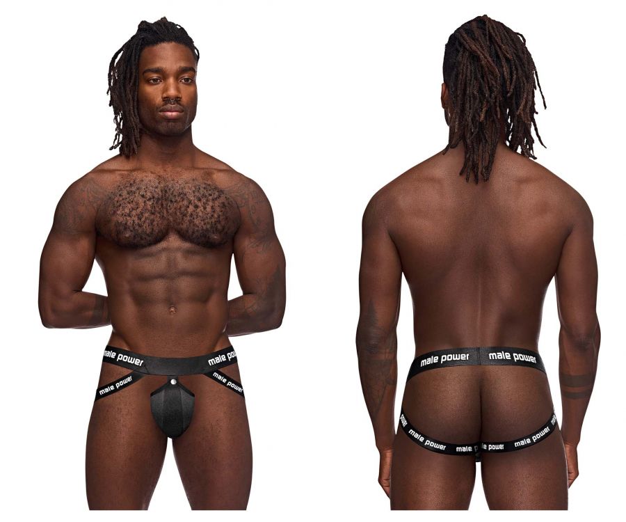 Male Power 345-267 Helmet Jockstrap Color Black - DealByEthan.gay loves Male Power