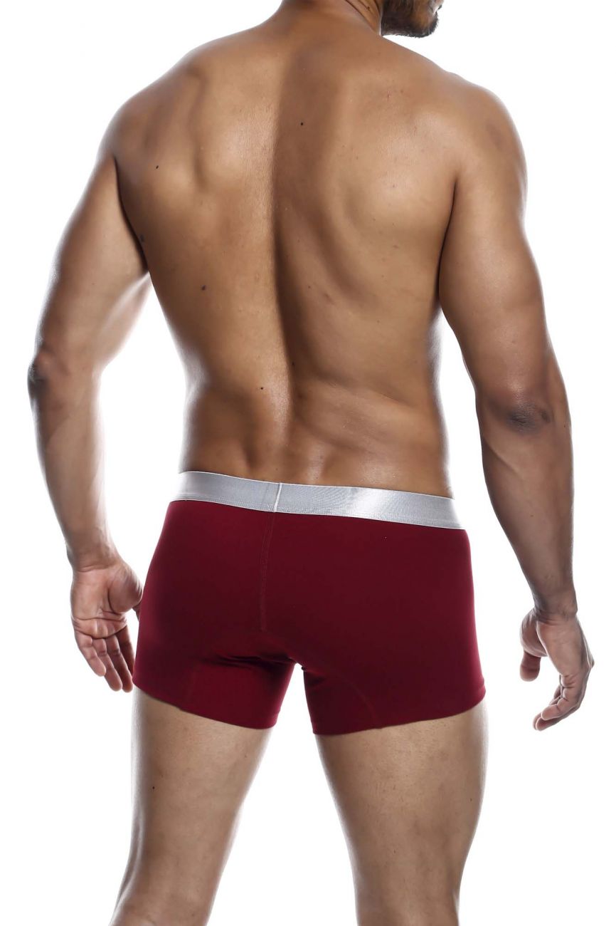MaleBasics MB101 Classic Pima Trunks Color Wine - DealByEthan.gay loves MaleBasics