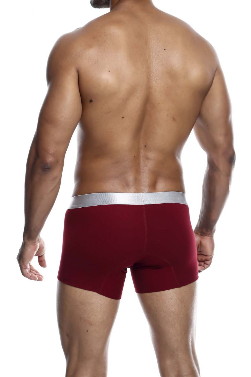 MaleBasics MB101 Classic Pima Trunks Color Wine - DealByEthan.gay loves MaleBasics