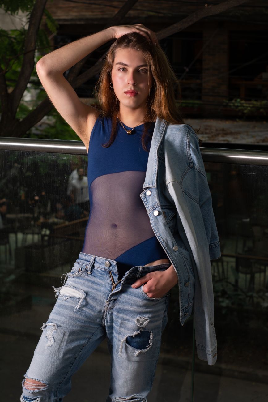 PLURAL PL002 Bodysuit Color Blue - DealByEthan.gay loves PLURAL