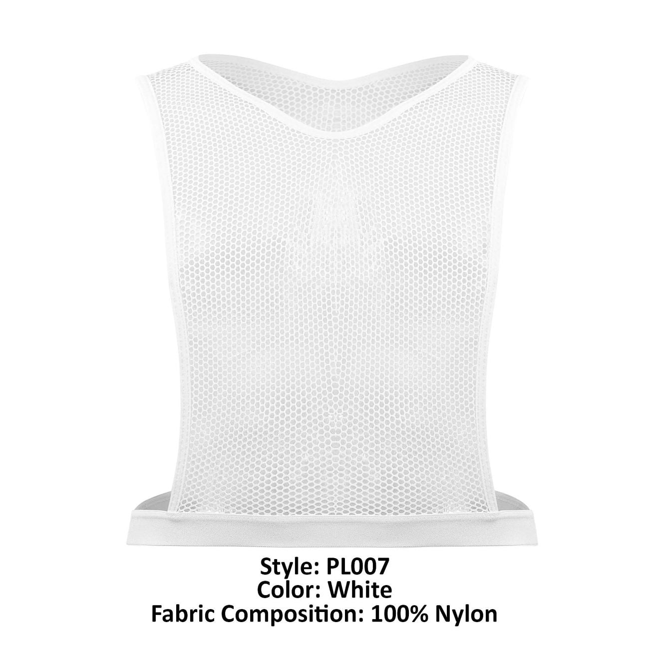 PLURAL PL007 Crop Top Color White - DealByEthan.gay loves PLURAL