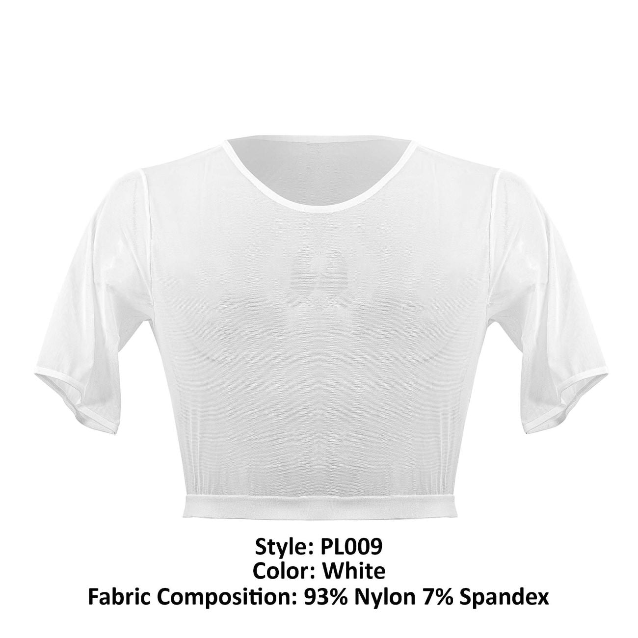 PLURAL PL009 Crop Top Color White - DealByEthan.gay loves PLURAL