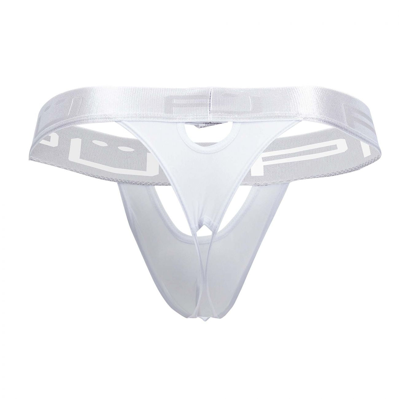 PPU 2112 Peek-a-boo Thongs Color White - DealByEthan.gay loves PPU