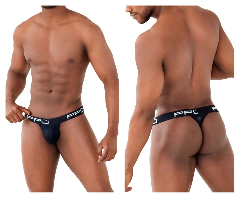 PPU 2301 Bulge Thongs Color Black - DealByEthan.gay loves PPU