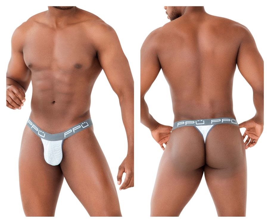 PPU 2301 Bulge Thongs Color Gray - DealByEthan.gay loves PPU