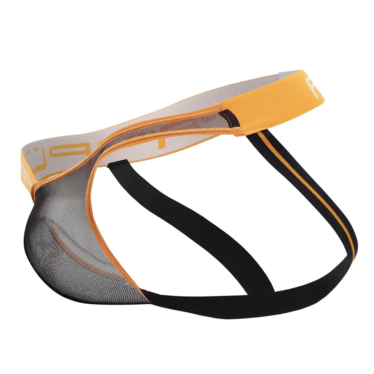 PPU 2308 One Side Mesh Jockstrap Color Orange - DealByEthan.gay loves PPU