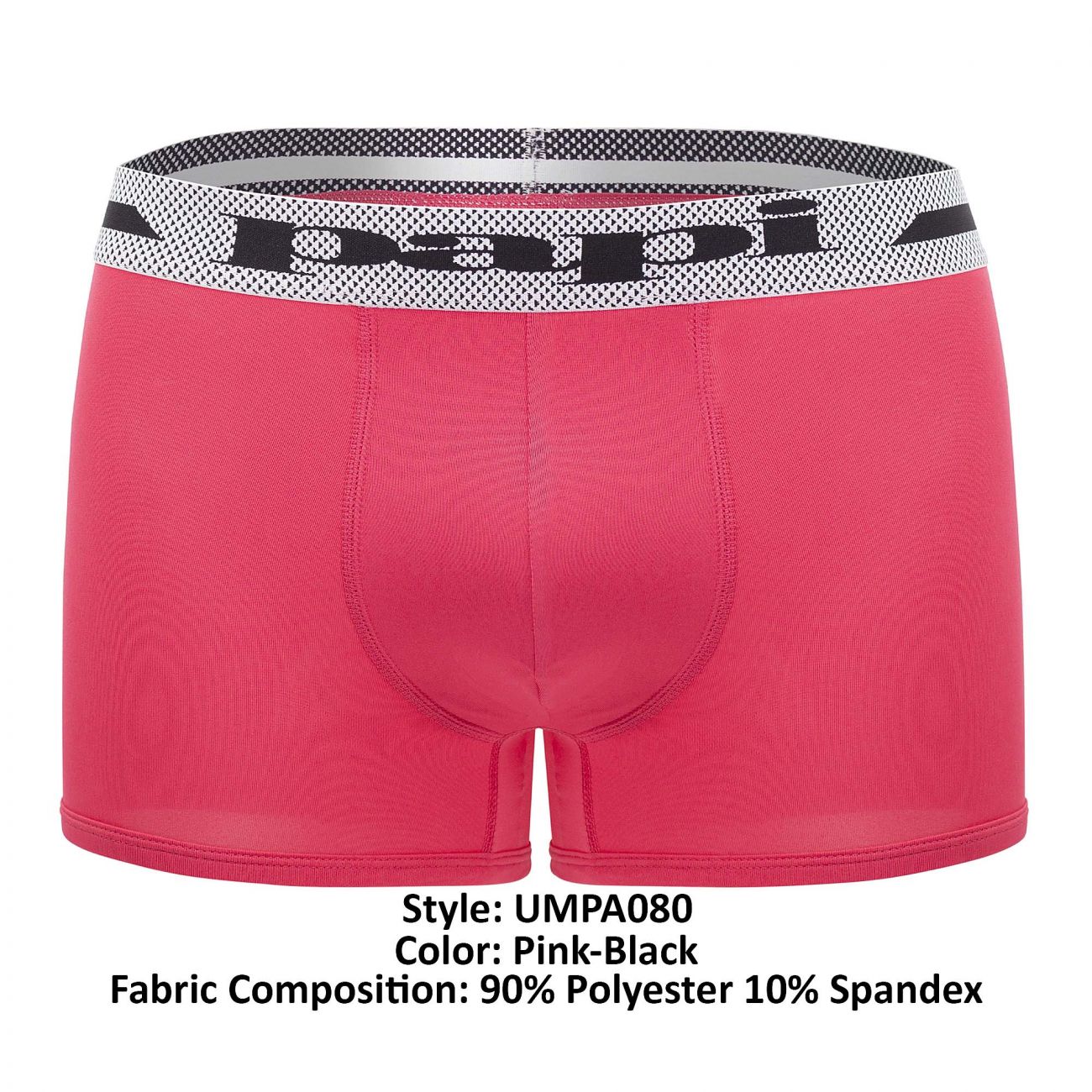 Papi UMPA080 2PK Microflex Brazilian Trunks Color Pink-Black - DealByEthan.gay loves Papi