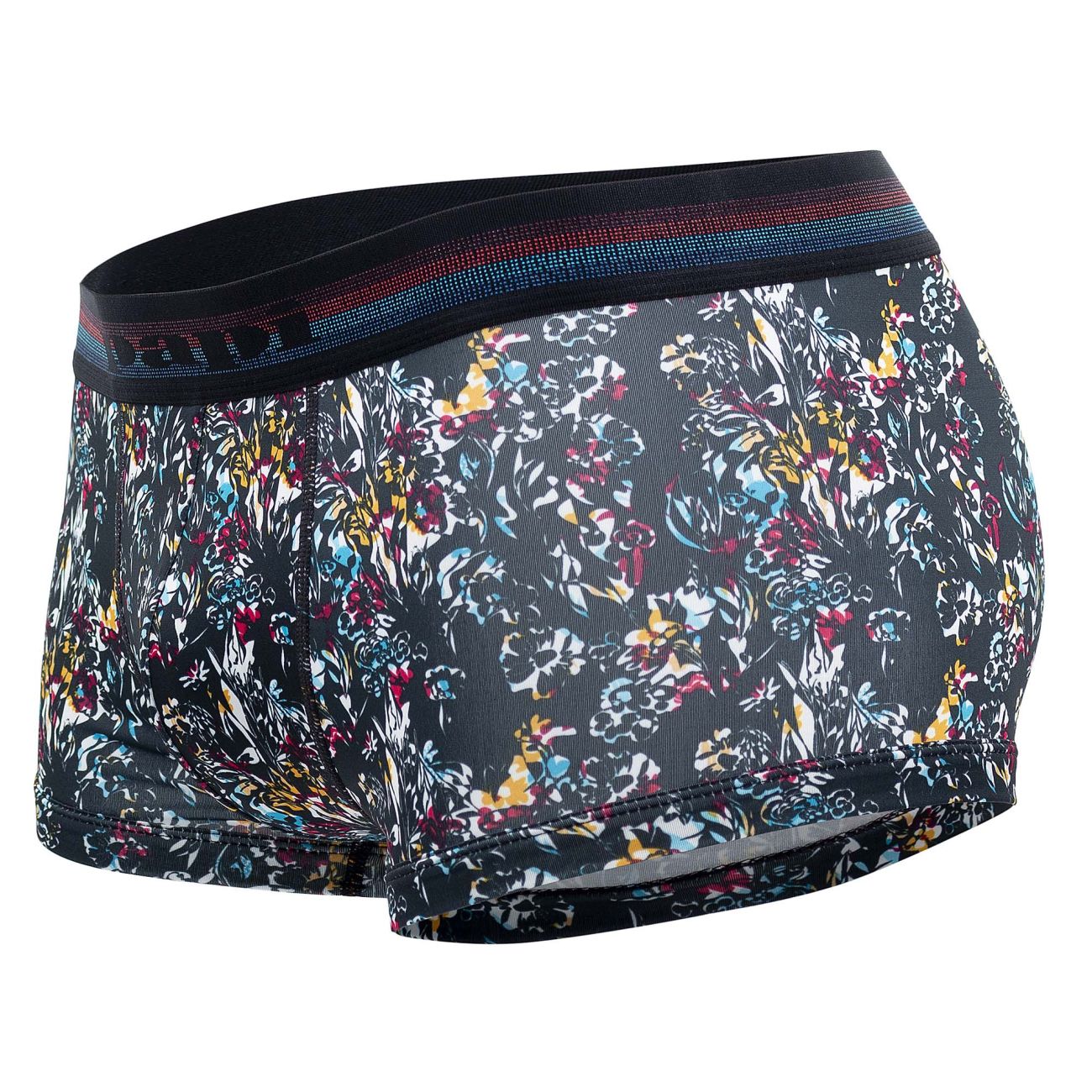 Papi UMPA107 2PK Microflex Performance Trunks Color Black-Yellow - DealByEthan.gay loves Papi