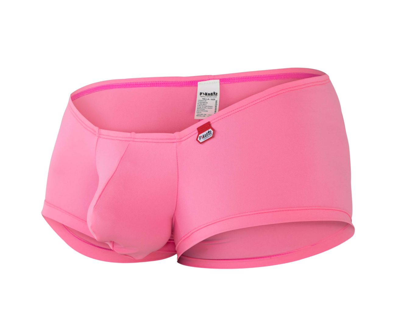 Pikante PIK 0976X Angola Trunks Color Pink - DealByEthan.gay loves Pikante