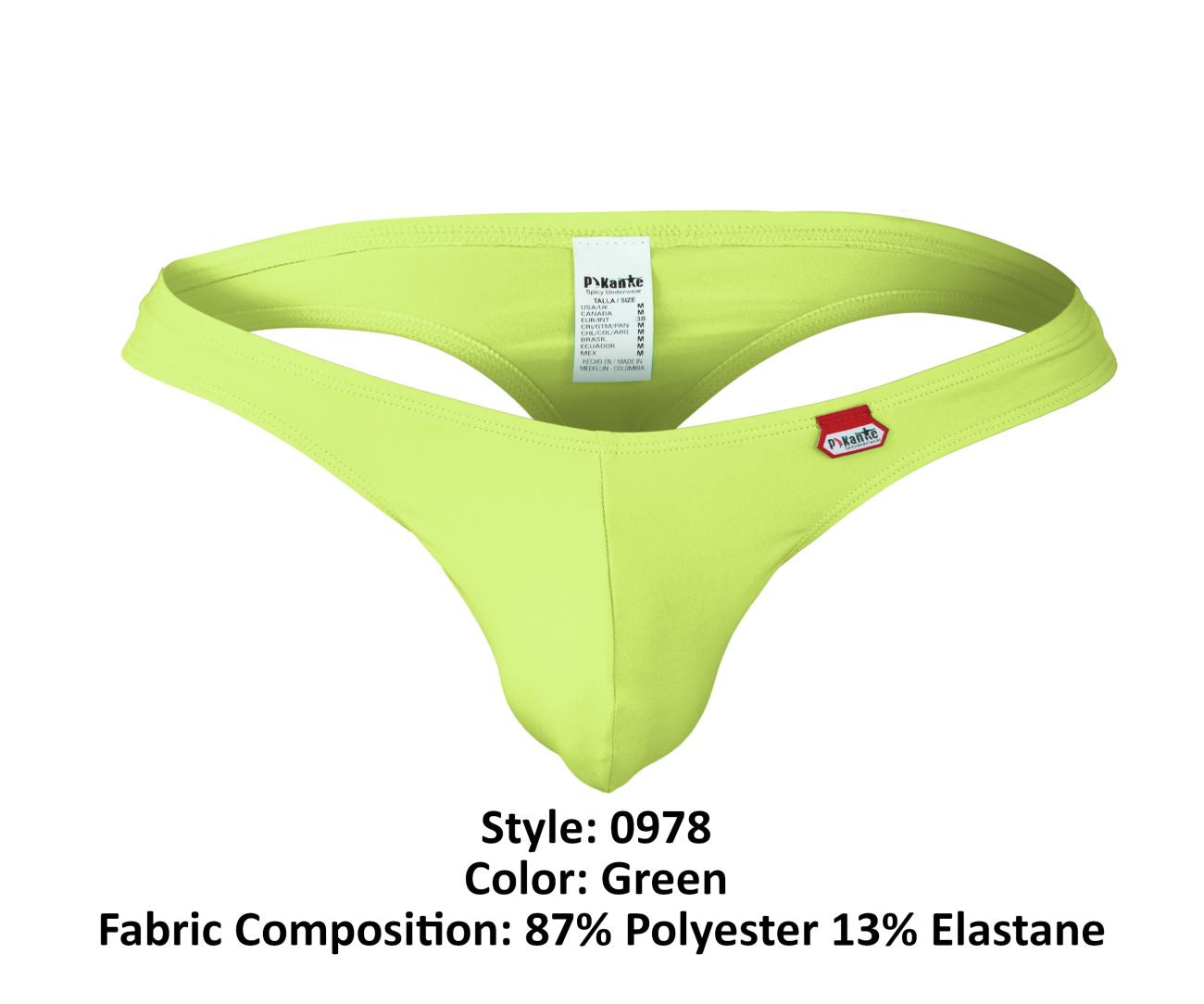 Pikante PIK 0978 Angola Thongs Color Green - DealByEthan.gay loves Pikante