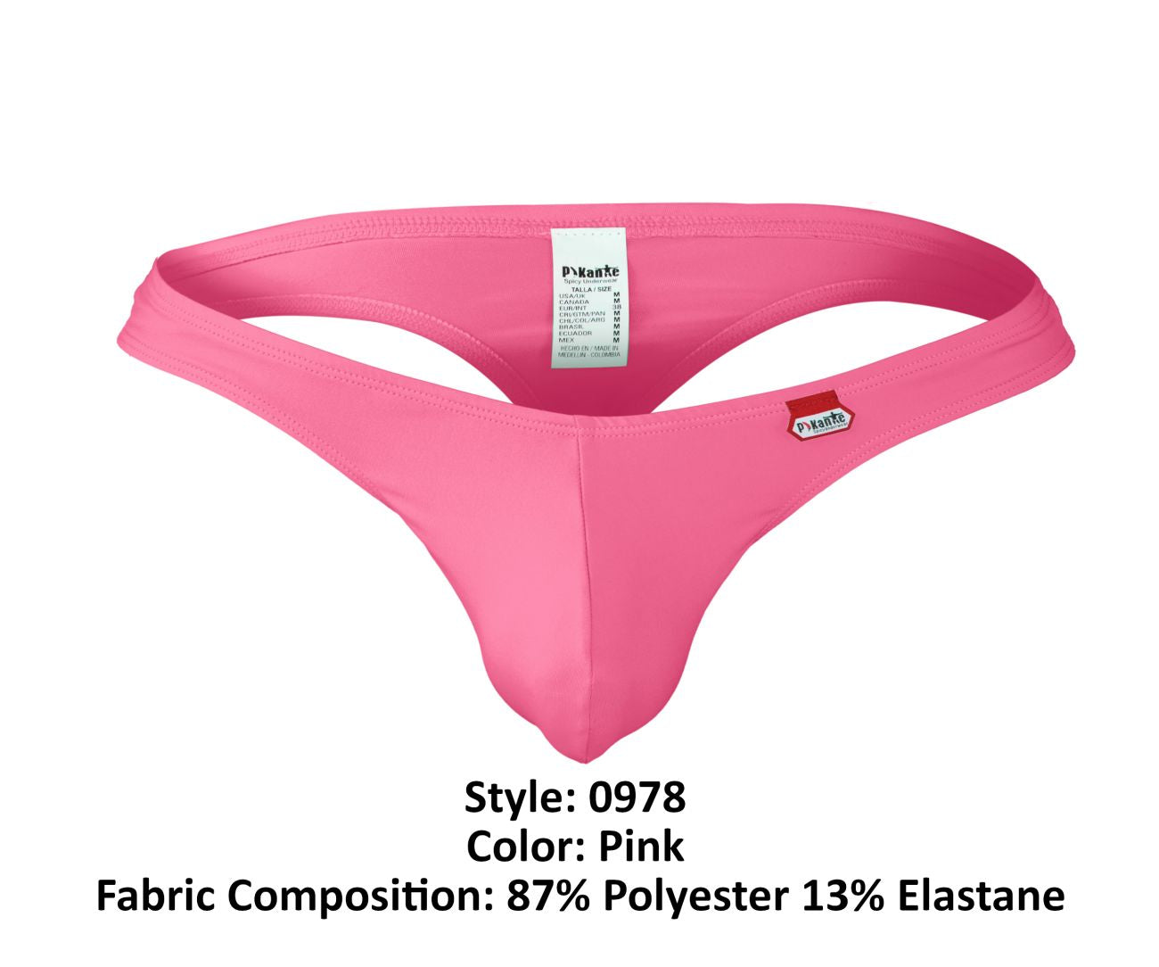 Pikante PIK 0978 Angola Thongs Color Pink - DealByEthan.gay loves Pikante