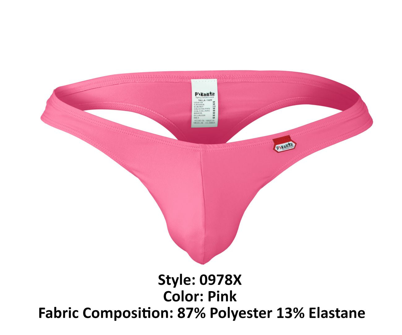 Pikante PIK 0978X Angola Thongs Color Pink - DealByEthan.gay loves Pikante