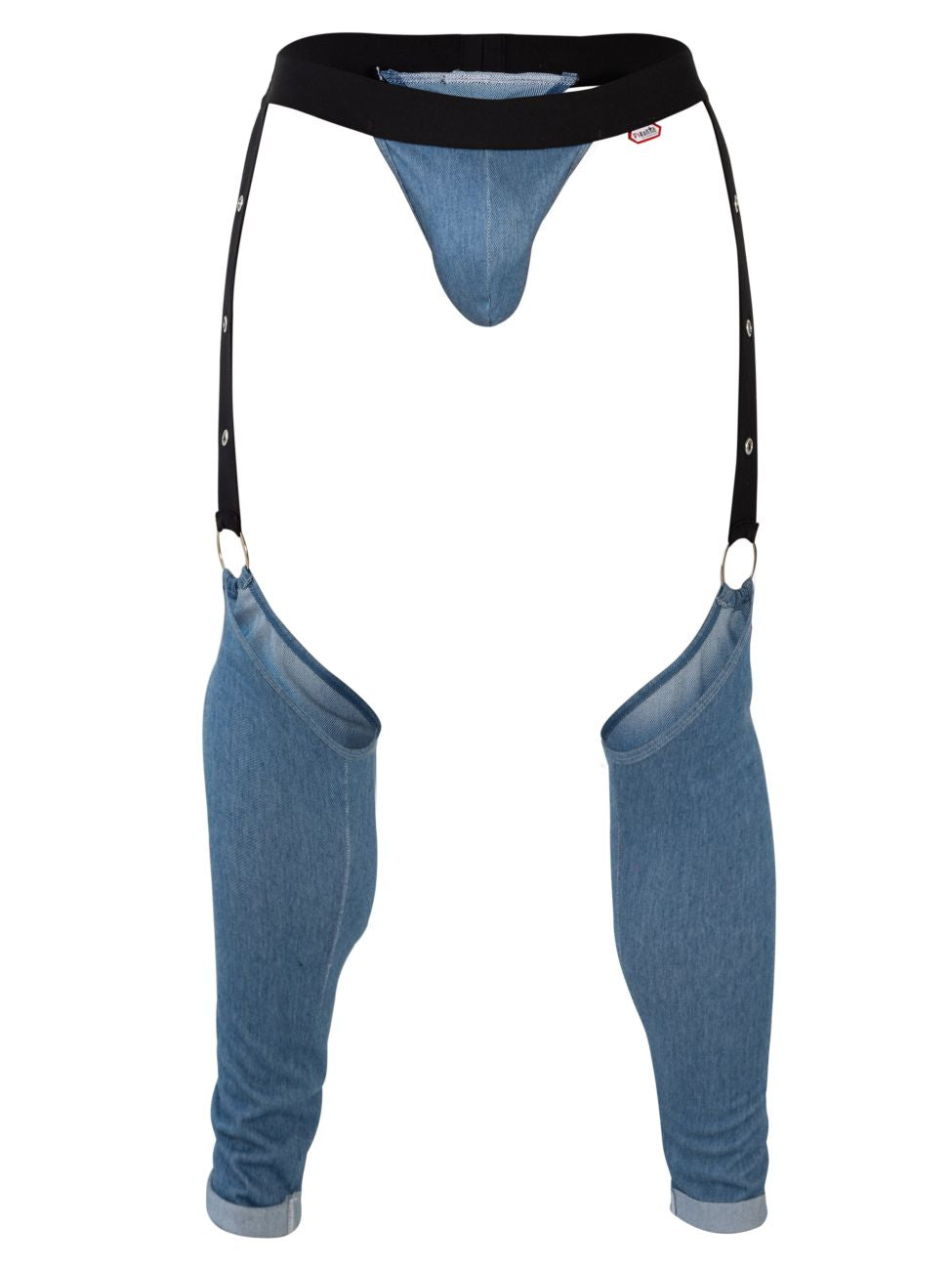 Pikante PIK 0984 Argel Garter Thongs Color Blue - DealByEthan.gay loves Pikante