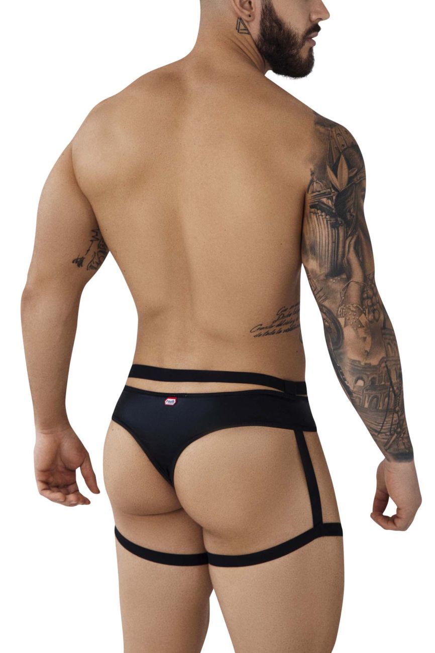 Pikante PIK 0986 Victoria Ball Lifter Garter Thongs Color Black - DealByEthan.gay loves Pikante