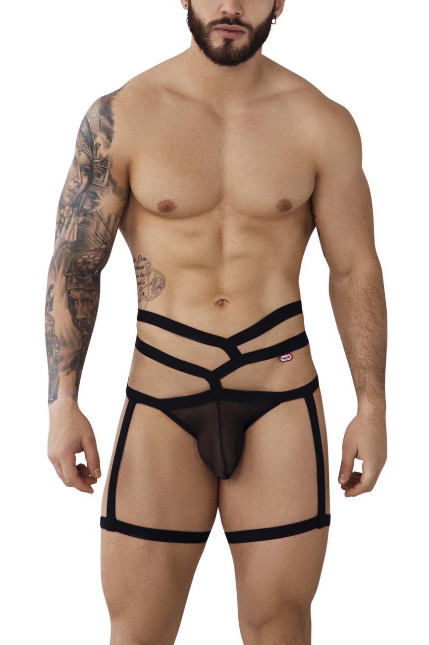 Pikante PIK 0999 Accra Garter Briefs Color Black - DealByEthan.gay loves Pikante