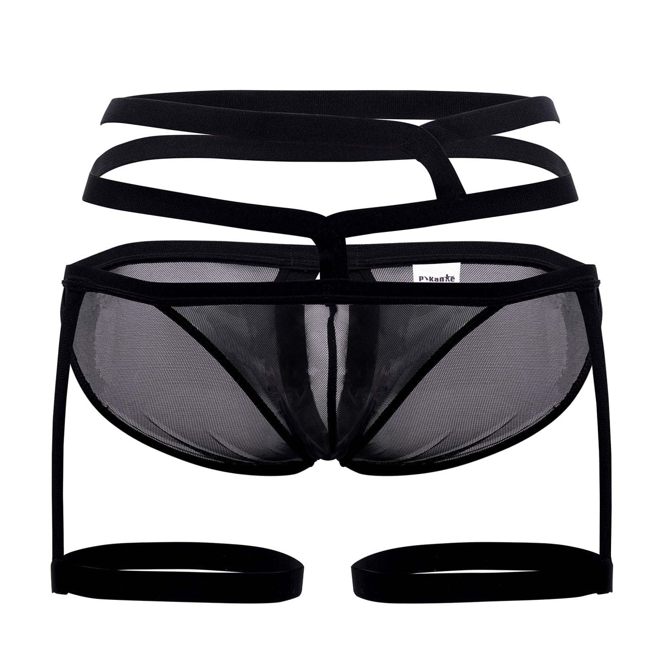 Pikante PIK 0999 Accra Garter Briefs Color Black - DealByEthan.gay loves Pikante