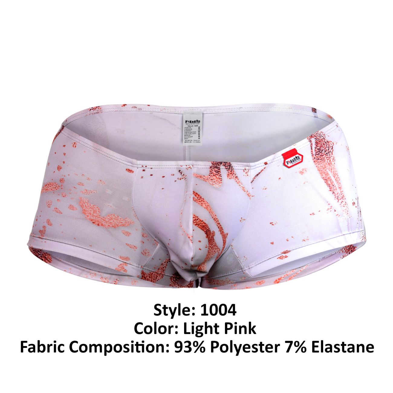 Pikante PIK 1004 Tarento Trunks Color Light Pink - DealByEthan.gay loves Pikante