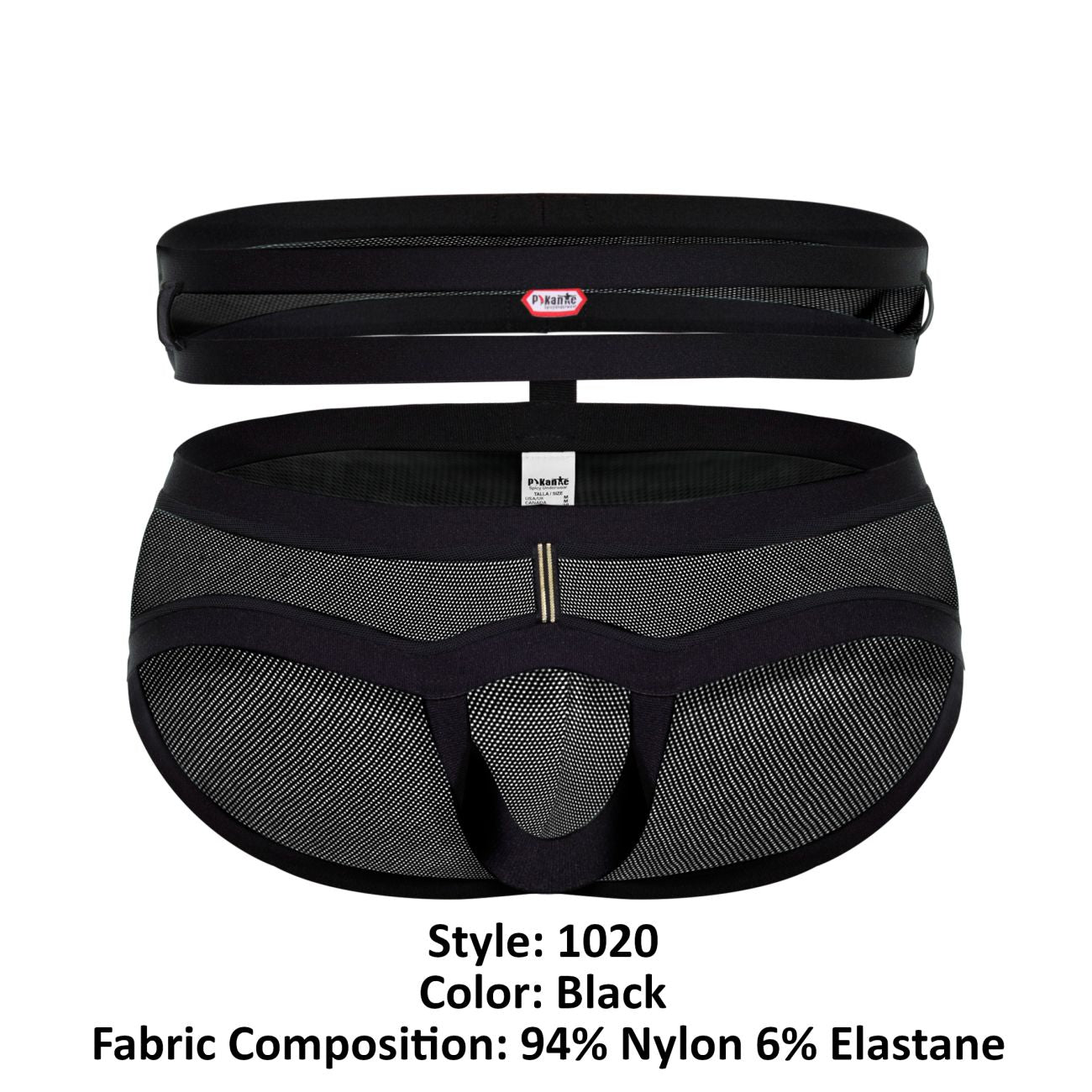 Pikante PIK 1020 Plasencia Briefs Color Black - DealByEthan.gay loves Pikante