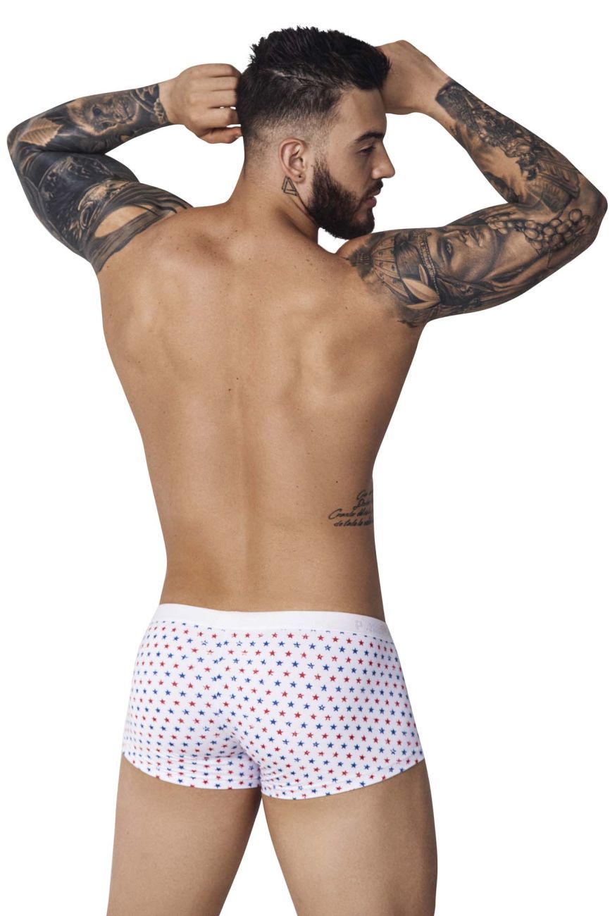 Pikante PIK 1071 Blaze Trunks Color White - DealByEthan.gay loves Pikante