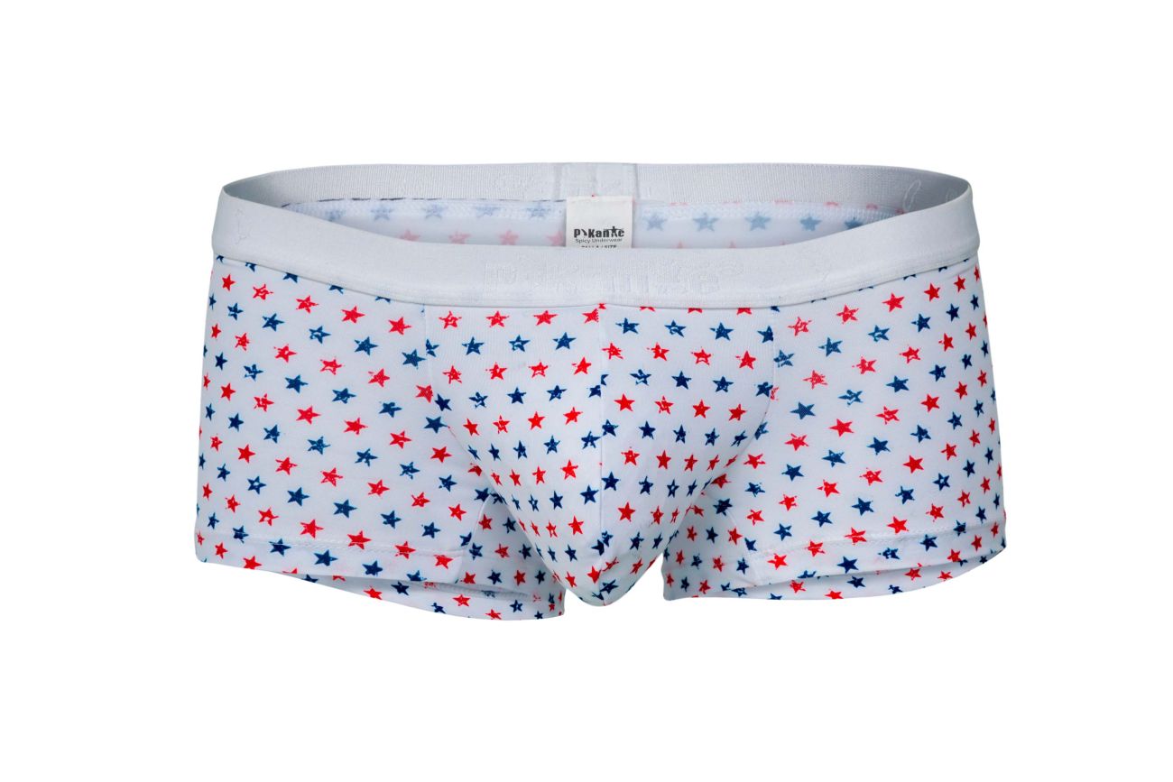 Pikante PIK 1071 Blaze Trunks Color White - DealByEthan.gay loves Pikante