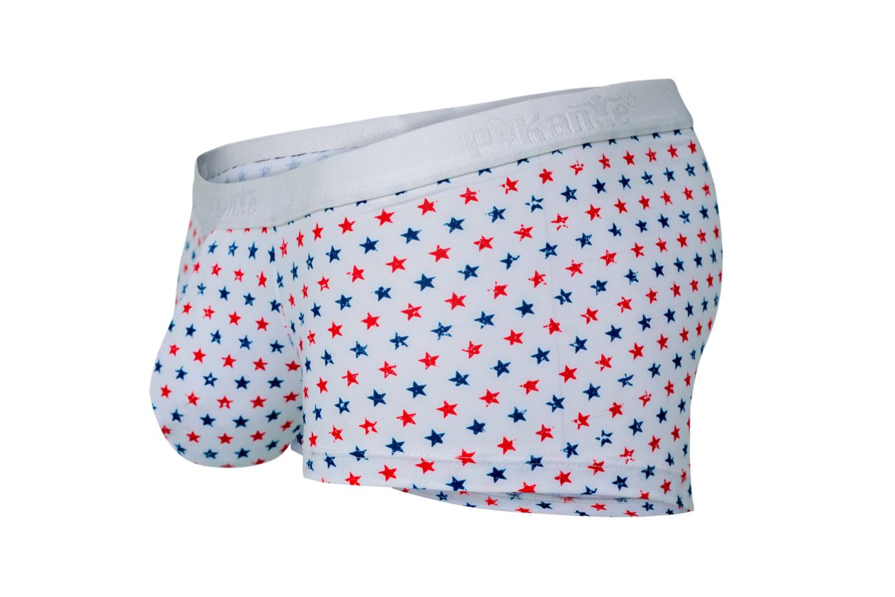 Pikante PIK 1071 Blaze Trunks Color White - DealByEthan.gay loves Pikante