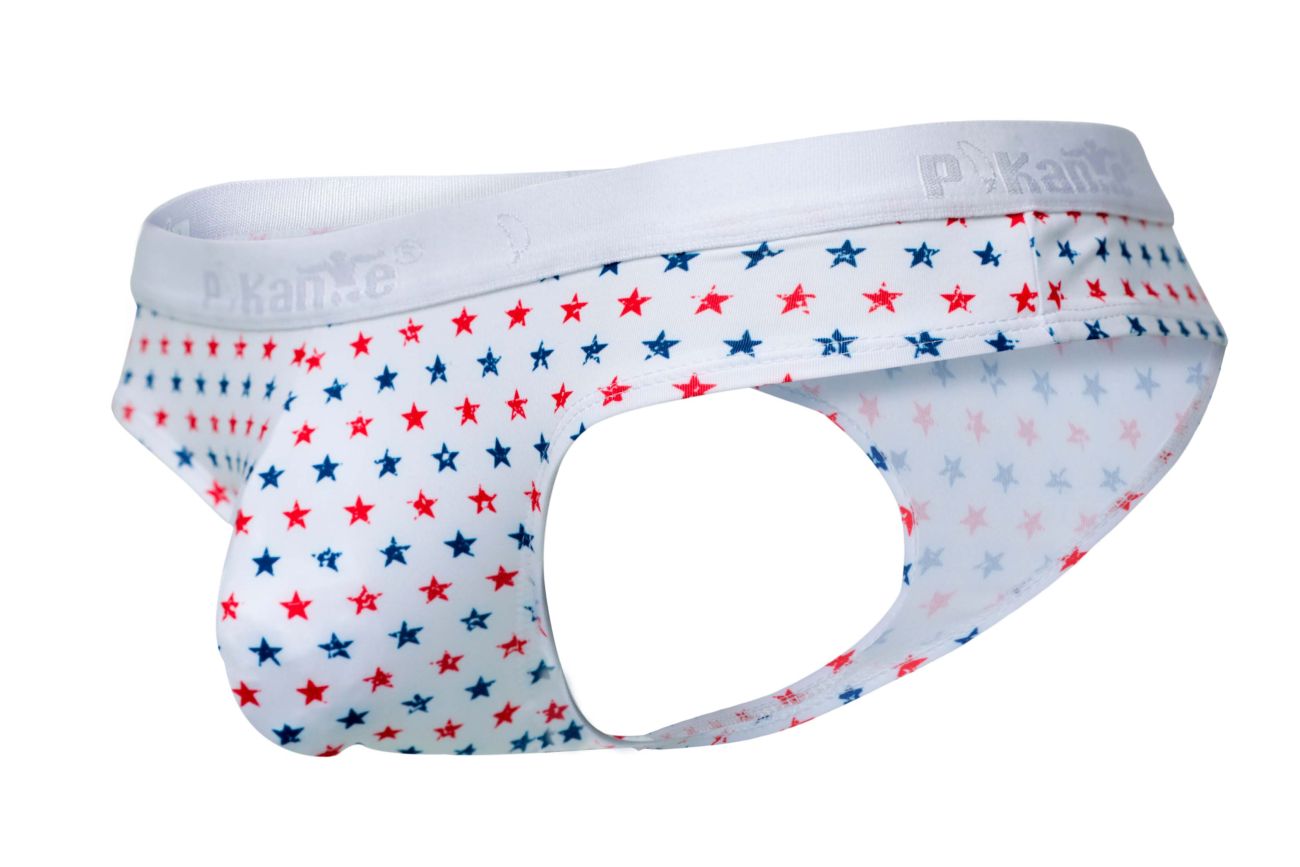 Pikante PIK 1073 Blaze Thongs Color White - DealByEthan.gay loves Pikante