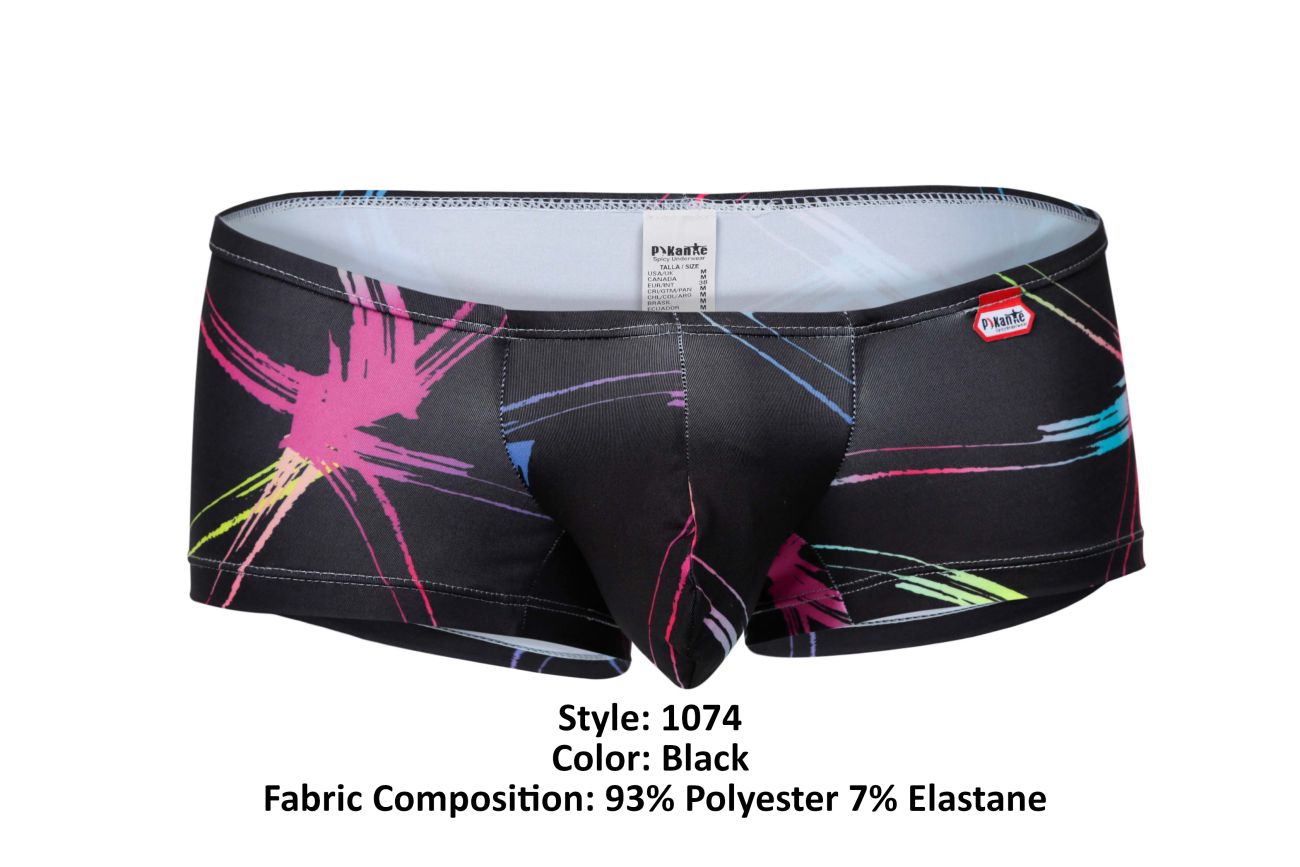 Pikante PIK 1074 Nucleus Trunks Color Black - DealByEthan.gay loves Pikante