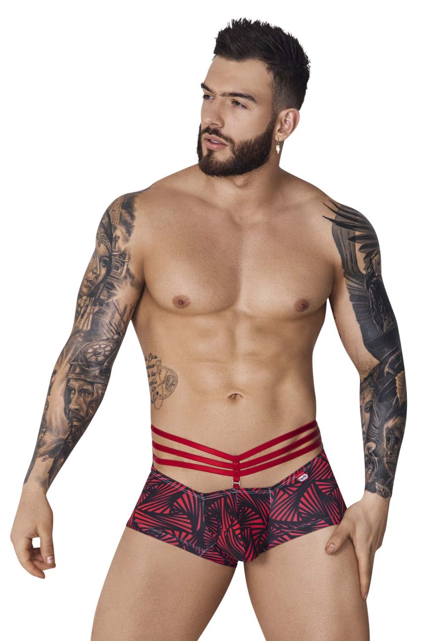 Pikante PIK 1078 Fiery Trunks Color Red - DealByEthan.gay loves Pikante