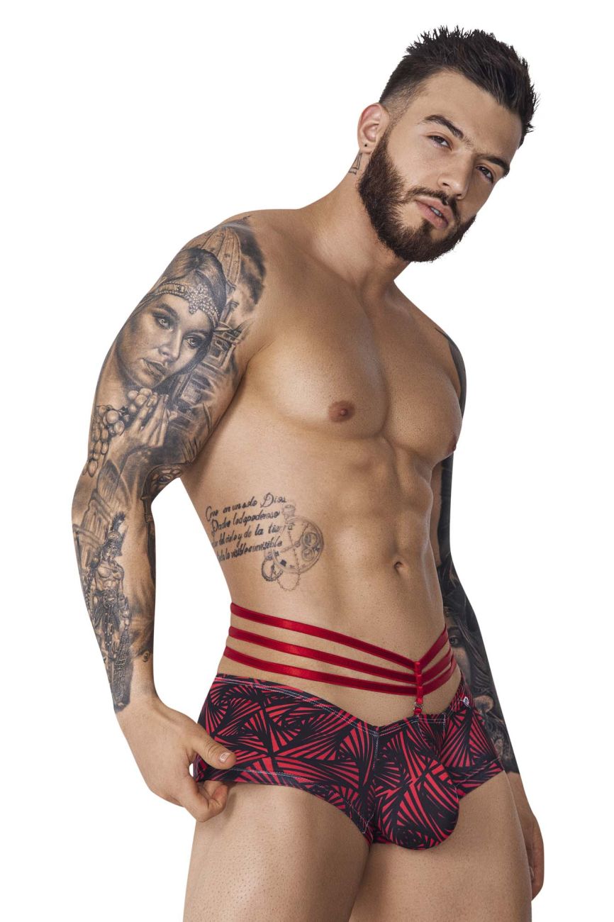 Pikante PIK 1078 Fiery Trunks Color Red - DealByEthan.gay loves Pikante