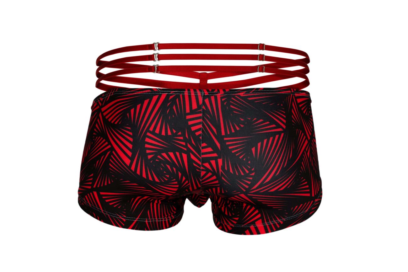 Pikante PIK 1078 Fiery Trunks Color Red - DealByEthan.gay loves Pikante