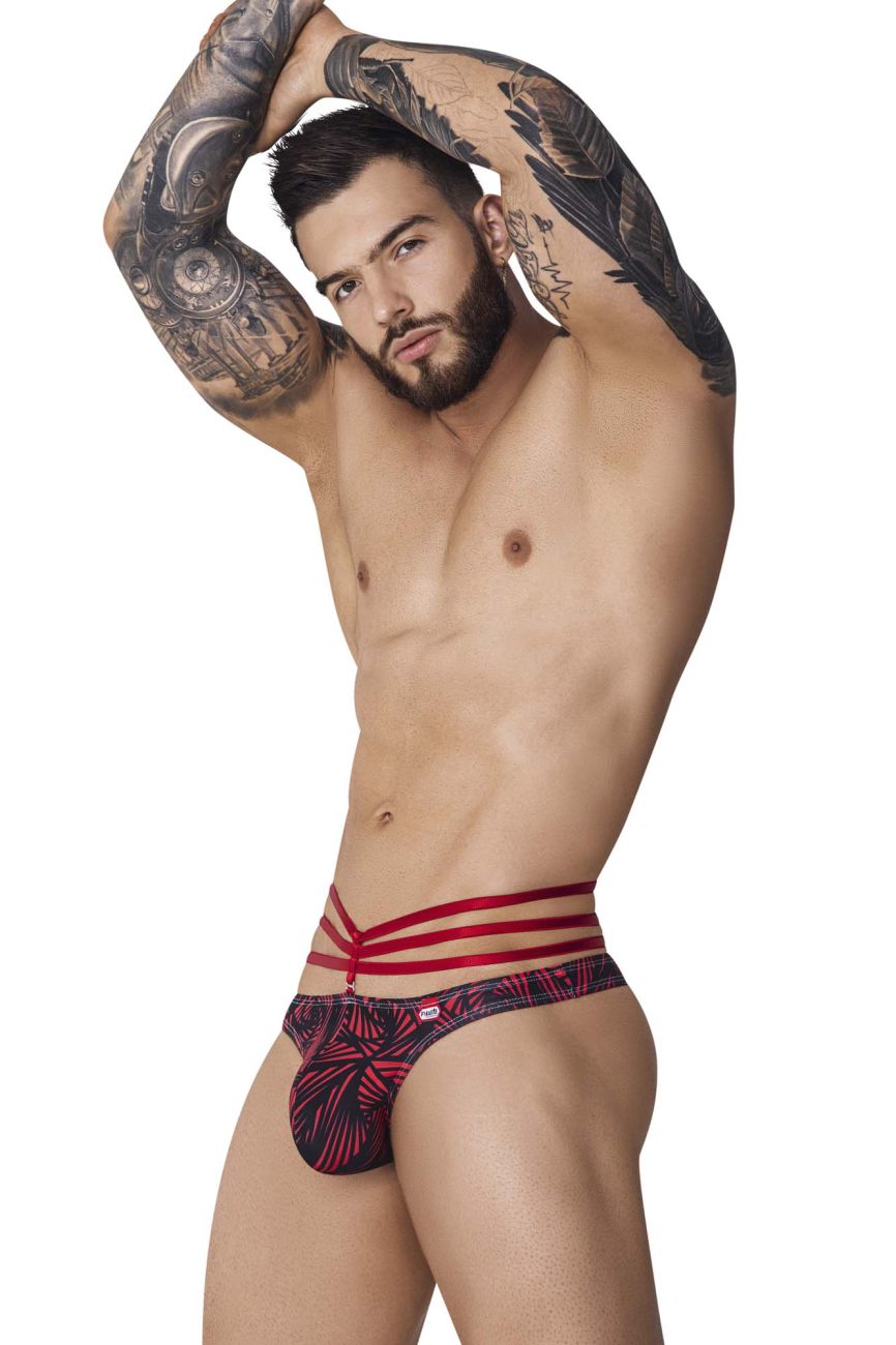 Pikante PIK 1081 Fiery Thongs Color Red - DealByEthan.gay loves Pikante